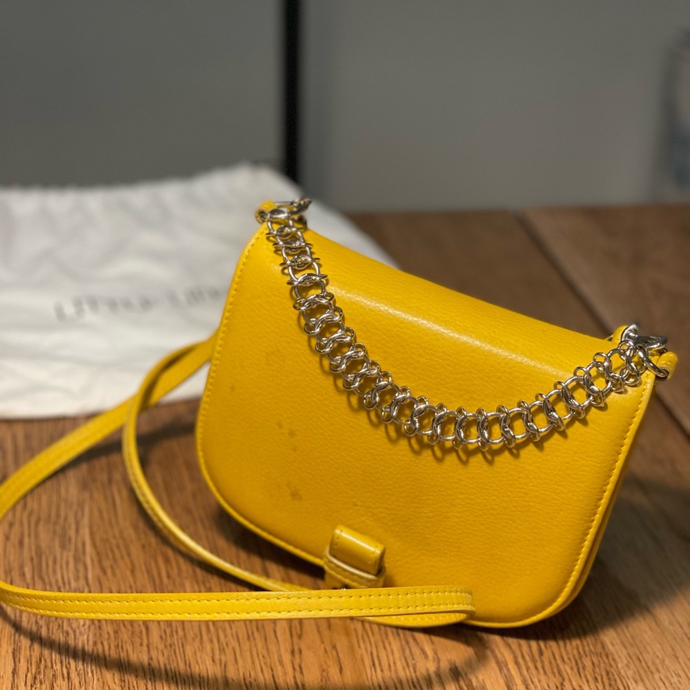 Little Liffner yellow crossbody bag